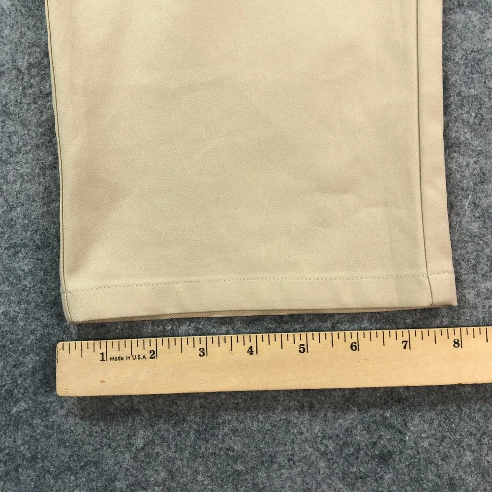 Mizzen and Main Mens Pants 32x32 Khaki Beige Baron Chino Performance Athletic
